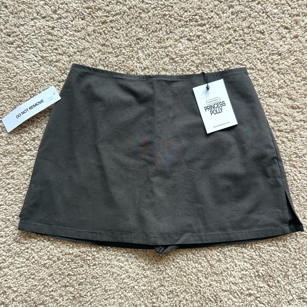 Princess Polly Gigi Black Mini Skirt XS Size 2